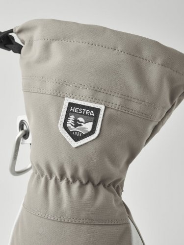 Hestra Army Leather Heli Ski 5-finger - Khaki