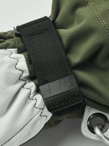Hestra Army Leather Heli Ski 5-finger - Olive
