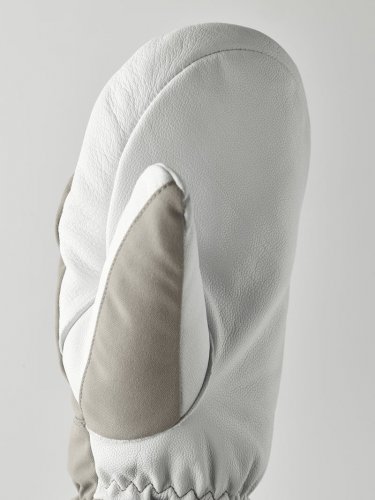 Hestra Army Leather Heli Ski Mitten - Khaki