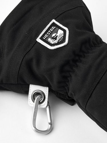 Hestra Army Leather Heli Ski - Svart