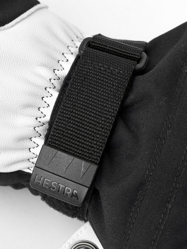 Hestra Army Leather Heli Ski - Svart