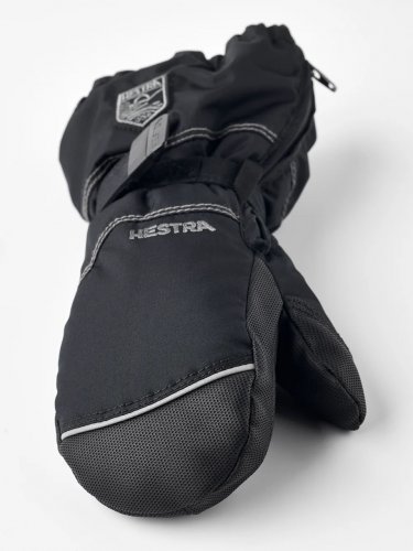 Hestra Baby Zip Mitt - Black