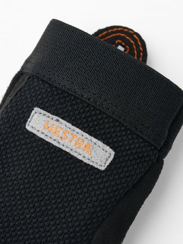 Hestra Bike Guard Jr Long 5 Finger - Svart