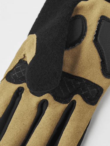 Hestra Bike Guard Long 5 Finger - Black/Brown