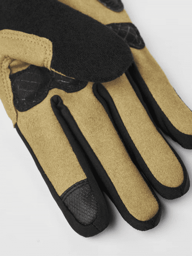 Hestra Bike Guard Long 5 Finger - Black/Brown