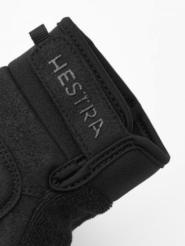 Hestra Bike Long Sr 5 Finger - Svart/Svart