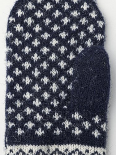 Hestra Kids Nordic Mitten - Navy / Offwhite