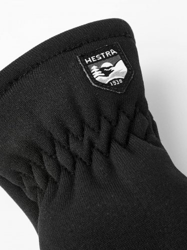 Hestra Kids Fleece Liner Mitten - Black