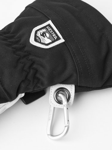 Hestra Heli Ski Female Mitten - Svart/Offwhite