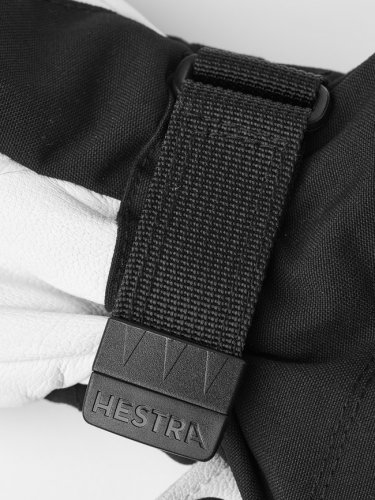 Hestra Heli Ski Female Mitten - Svart/Offwhite