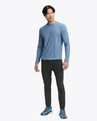 Hoka Men Airolite Long Sleeve 2.0 - Foggy Night