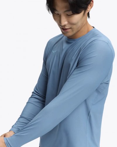 Hoka Men Airolite Long Sleeve 2.0 - Foggy Night