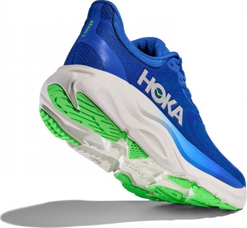 Hoka Men Arahi 8 - Cobalt Blue / Neon Green