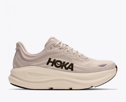 Hoka Men Bondi 9 - River Rock Grey / Alabaster