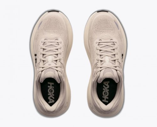 Hoka Men Bondi 9 - River Rock Grey / Alabaster