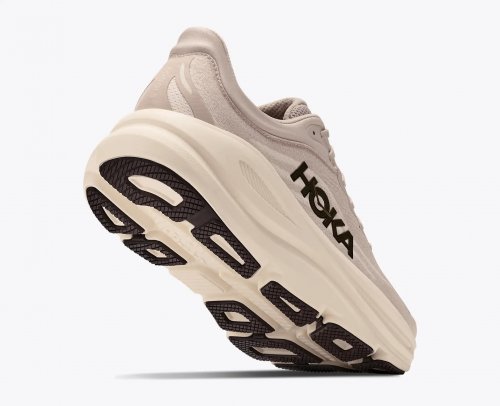 Hoka Men Bondi 9 - River Rock Grey / Alabaster