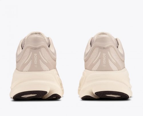 Hoka Men Bondi 9 - River Rock Grey / Alabaster
