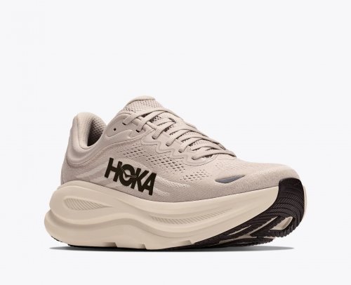 Hoka Men Bondi 9 - River Rock Grey / Alabaster