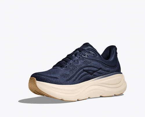Hoka Men Bondi 9 Wide - Midnight Blue / Varsity Navy