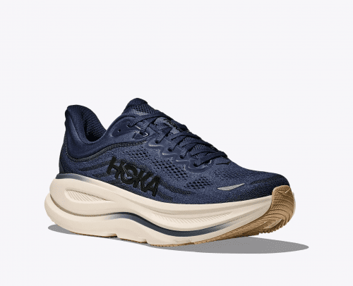 Hoka Men Bondi 9 Wide - Midnight Blue / Varsity Navy