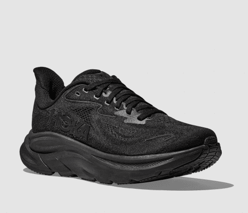 Hoka Men Clifton 10 - Black / Black