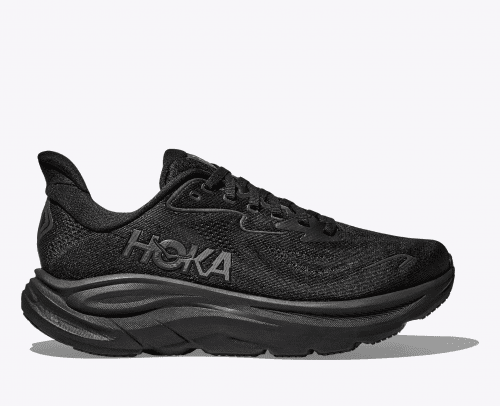 Hoka Men Clifton 10 X-Wide - Black / Black