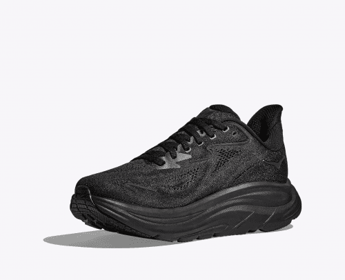 Hoka Men Clifton 10 X-Wide - Black / Black