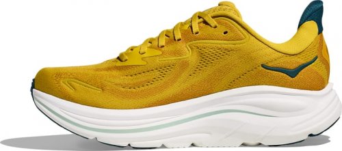 Hoka Men Clifton 10 - Yellow Gold / Tidal Wave