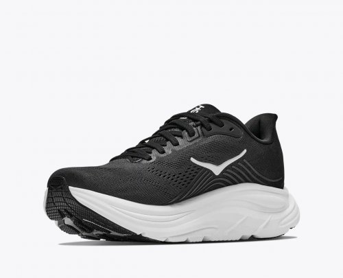 Hoka Men Clifton 11 Wide - Black / White