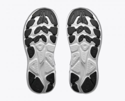 Hoka Men Clifton 11 Wide - Black / White