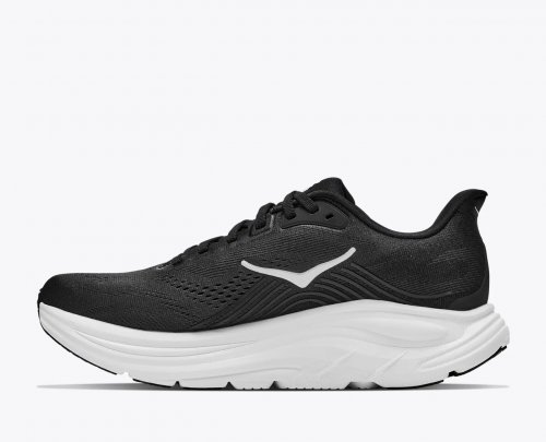 Hoka Men Clifton 11 Wide - Black / White