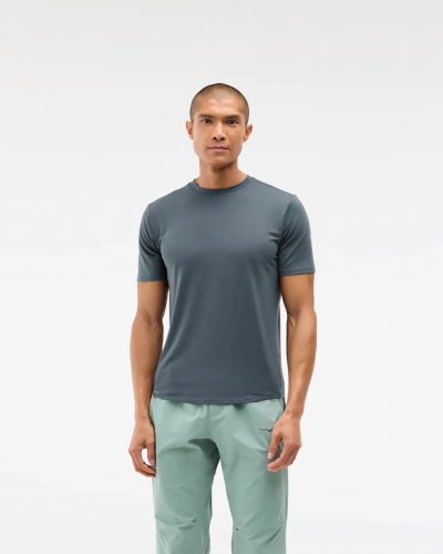 Hoka M Essential Tee - Faded Navy