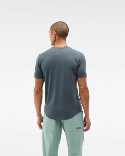 Hoka M Essential Tee - Faded Navy