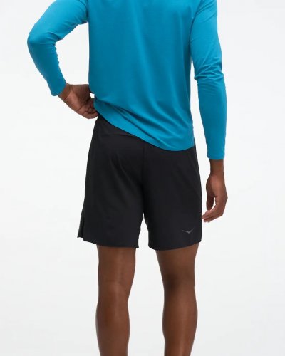 Hoka Men Glide 7 Short 2in1 - Black