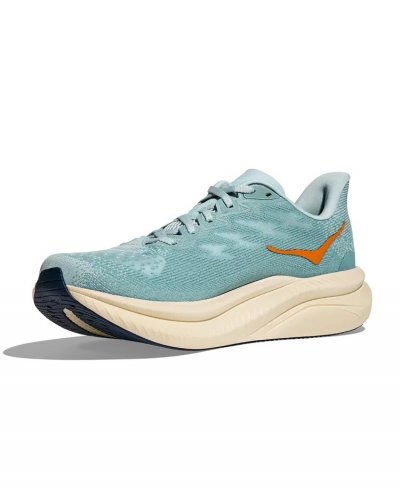 Hoka Men's Mach 6 - Clear Sea / Sea Water