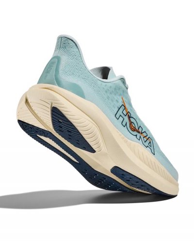 Hoka Men's Mach 6 - Clear Sea / Sea Water