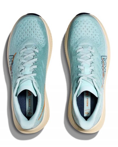 Hoka Men's Mach 6 - Clear Sea / Sea Water