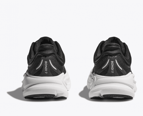Hoka Men Bondi 9 Wide - Black / White