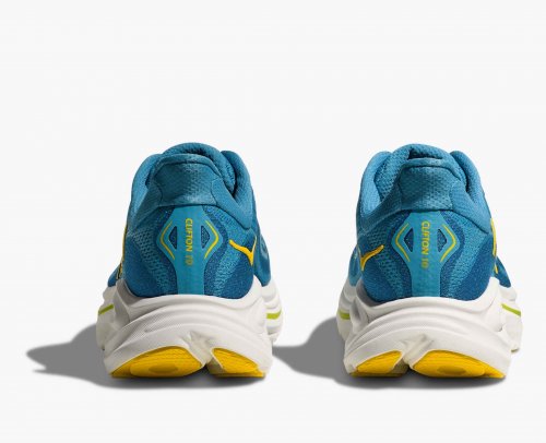 Hoka Men Clifton 10 Wide - Alpine Blue / Foggy Night