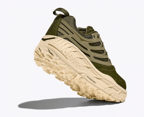 Hoka U Elite Terrain System Stinson EVO OG - Moss Green / Wild Mushroom