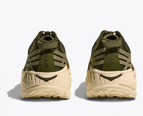 Hoka U Elite Terrain System Stinson EVO OG - Moss Green / Wild Mushroom