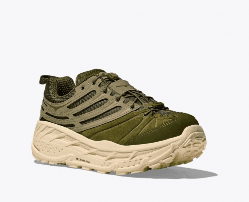 Hoka U Elite Terrain System Stinson EVO OG - Moss Green / Wild Mushroom