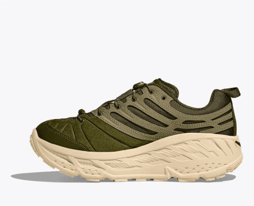 Hoka U Elite Terrain System Stinson EVO OG - Moss Green / Wild Mushroom