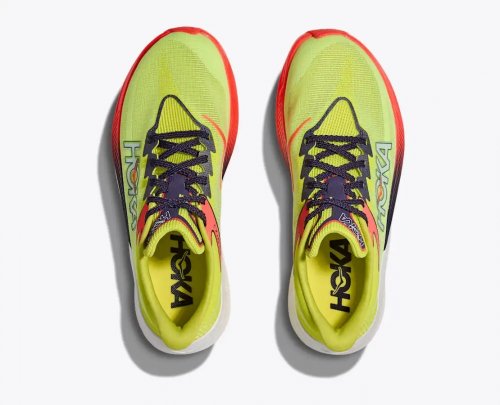 Hoka U Rocket X 3 - Neon Yuzu / Squid Ink