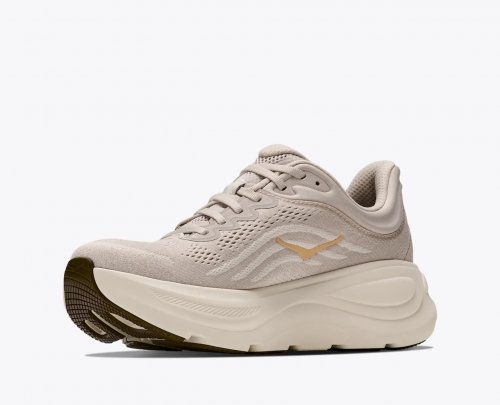 Hoka Women Bondi 9 - River Rock Grey / Alabaster