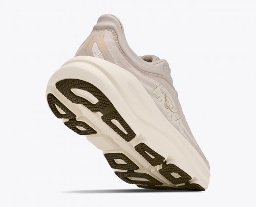 Hoka Women Bondi 9 - River Rock Grey / Alabaster