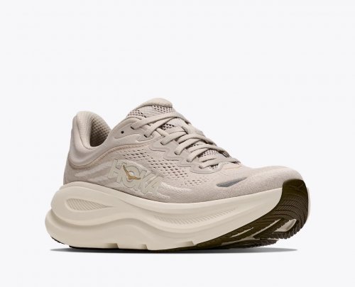 Hoka Women Bondi 9 - River Rock Grey / Alabaster