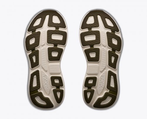 Hoka Women Bondi 9 - River Rock Grey / Alabaster