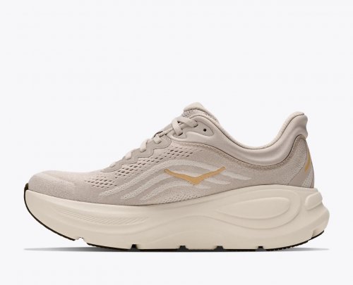 Hoka Women Bondi 9 - River Rock Grey / Alabaster