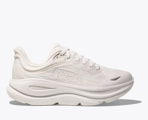 Hoka Women Bondi 9 - White / White